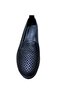 Women's Perforated Flat Sole Orthopedic Genuine Leather Shoes - 6