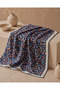 Soft Women's Floral Patterned Scarf Daily Use Soft Textured Scarf - 2