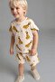 Animal Printed Short Sleeve Top Shorts Bottom 2Pcs Pajamas Set Baby Boy H4031A526Hs - 2
