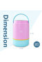 Triple Decker Stainless Steel Lunch Box w/ Spoon-Candy Cloud - 8