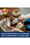 Scotch-Brite 3M Sticky Lint Roller for Clothes, Furniture & Pet Hair Removal, 95 Sheets x 5 Rolls, E - 4