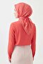 Soft Scarf Chain Pattern Orange 90X90 - 2