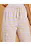 Women Lilac Printed Pyjama Bottoms - 4