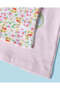 Infant Girls Lilac & White Printed Collared T-shirt - 3