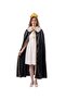 Queen's Cape and Crown Adult Black - 3