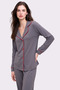 Women's Boxed & Long Sleeve Modal Pajama Set - Soft Breathable Fabric - 4