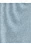 Blue Boat Neck Ribbed Women's Knitwear Sweater from Güli̇s Gi̇yi̇m - 3