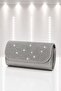 Women's Stone-Embellished Luxurious Evening Dress Clutch Bag with Chain Strap Evening Bag - 5