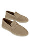 , Men's Genuine Leather Casual Shoes 161423Z34 Beige - 2