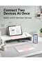 iPad 11th/10th Generation Case with Keyboard, 7 Colors Backlit Wireless Detachable with Multi-Touch - 6