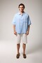 Short Sleeve Oversized Linen Shirt - 2