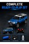 1:22 RC Toyota Prado Alloy SUV Car with Spray, LED Lights, Sound, 2.4GHz Remote, Rechargeable Battery, Opening Doors, Die-Cast Toy Vehicle for Kids Boys Girls - 8