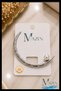 Pearl Moon Model Metal Hair Stick |   Topuz Tokası |   Embroidered Hair Accessory - 4