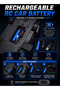 1:22 RC Tesla Model X Style Alloy Car with Spray Mist, LED Lights, Sound, Openable Doors & Rechargeable Battery | 2.4GHz Remote Control Diecast Toy Car for Kids - 6