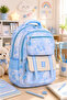 B-24 Girls' Primary School Middle School School Bag Floral Pattern Orthopedic Backpack