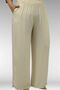67050 Plus Size Color Combination Mango-Maroken Pants Set - Ethnic Pattern Coffee - 5