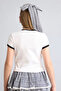 Crew Neck Printed Short Sleeve T-Shirt Girls H8189A826Hs - 5