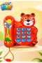 Tiger Toy Telephone for Kids with Fruit Learning Buttons, Music & Activity Function – Educational Landline Phone Toy
