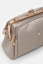 Women's Mink Scholarship Multi-Compartment Classa Leather Hand, Shoulder and Crossbody Bag - 3
