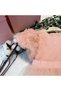 Girl's Tulle Dress - 100% Cotton - Powder - 3