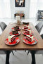 Narlı 6-Piece Porcelain 20cm Cake Plate Set |   Dessert and Cake Presentation Plate 20 cm - 2