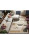 Sdt Fish Theme Patterned Modern Woven Base Decorative Carpet Mosso3455 - 2