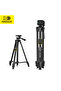 KSD-280 S Extendable Tripod with Wireless Remote Control and Phone Holder for Video Recording, Compatible with All Mobile Phones
