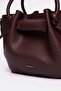 Women's Mini Hand and Shoulder Bag with Drawstring Detail, Stylish Daily Bag - 6