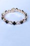 Vip Series A+ Quality Zircon Stone Square Waterway Steel Bracelet Handcuff Bracelet 1 Piece - 6