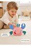 Crawling Crab Toy with Light-Up Eyes & Music for Toddlers - Standing & Sleeping Modes - 6