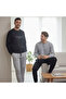 Men's Cotton Collared Buttoned Pocketed Pajama Set with Pockets, 2 Pieces, 2-Piece Top and Bottom Pajama Set for Dowry and Gifts