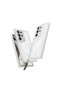 Samsung Galaxy S23 Ultra Compatible Case Enka Magsafe Silicone Case - Transparent - 4