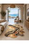 Sdt Shape Theme Patterned Modern Woven Base Decorative Carpet Sdt1633 - 2