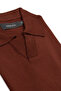 Lido Viskon Viskon Karışımlı Modern Fit Açık Kahverengi Jonny Polo Yaka Erkek Düz Polo Shirt - 2