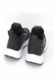 Women's Black Fuchsia Lace-Up Mesh Knitwear Lightweight Comfortable Sole Summer Sports Shoes Sneaker Spor101 - 4