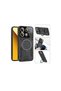 Redmi Note 13 4g Compatible Case with Joy Lens Stand - Dark Green - 4