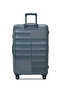 PP 3-piece luggage set High-quality Travel bag ( S,M,L) spinner wheels, Model -66770 ( DARK GREY ) - 3
