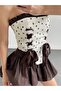 Polka Dot Corset Bustier & Balloon Skirt Set - 4