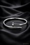 Stainless Steel Silver Cuff Steel Bracelet - 2