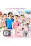 Kids Instant Print Camera, 48MP Digital Camera for Kids with Inkless Photo Printer, 3 Rolls Print Paper, 1080P Video, Selfie Mode, DIY Graffiti, Ideal Birthday Gift - 3
