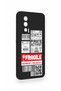 Poco F5 Pro Compatible Fragile Patterned Silicone Case - 3