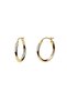 Cercei Aur Thick Hoops S
