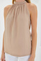 Women's Halter Neck Biscuit Blouse - 5