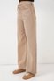 Women's High Waist Denim Wide Leg Mink Palazzo Trousers - 5