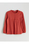 بلوزة مطرزة بياقة بيضاوية من NEVAVM - 5