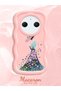 Redmi A3 Pro Compatible Case Camera Protector Pink Silicone Couple Phone Case Girl Pattern - 2