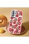 Samsung Galaxy A23 Compatible Case Camera Protector Pink Silicone Couple Phone Case with Kiss Pattern - 2