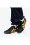 Comfortable Lace-Up Casual Sports Shoes Unisex Black and Yellow Sneaker Running Shoes - 2