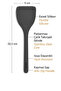 Silicone Lasanya Spatula Gray |   Platinum Silicone |   Bpa Free |   200 ° C Heat Resistant - 5