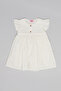Schiffli Fit & Flare Dress with Bloomers - 2